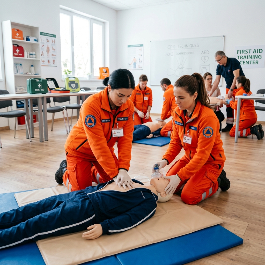 Área de formación para voluntarios